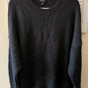 Torrid Charcoal Knit Pullover
